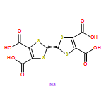 1,3-Dithiole-4,5-dicarboxylic acid, 2-(4,5-dicarboxy-1,3-dithiol-2-ylidene)-, sodium salt (1:4) 