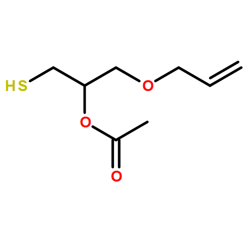 2-Propanol, 1-mercapto-3-(2-propen-1-yloxy)-, 2-acetate 