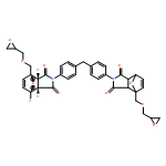 4,7-Epoxy-1H-isoindole-1,3(2H)-dione, 2,2'-(methylenedi-4,1-phenylene)bis[4-[(2-oxiranylmethoxy)methyl]-, (3aR,4S,7R,7aS)-rel- 