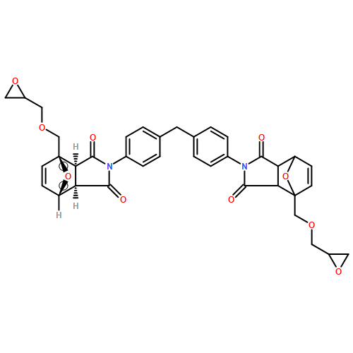 4,7-Epoxy-1H-isoindole-1,3(2H)-dione, 2,2'-(methylenedi-4,1-phenylene)bis[4-[(2-oxiranylmethoxy)methyl]-, (3aR,4S,7R,7aS)-rel- 