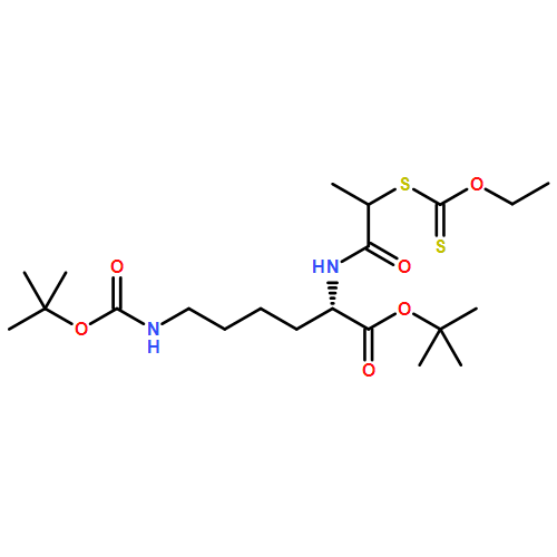 13-Oxa-11-thia-2,8-diazapentadecanoic acid, 7-[(1,1-dimethylethoxy)carbonyl]-10-methyl-9-oxo-12-thioxo-, 1,1-dimethylethyl ester, (7S)- 