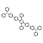 [1,1'-Biphenyl]-4-amine, 4'-[5-[4'-(diphenylamino)[1,1'-biphenyl]-4-yl]-3,6-diphenyl-2-pyrazinyl]-N,N-diphenyl- 