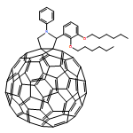 2'H-[5,6]Fullereno-C60-Ih-[1,9-c]pyrrole, 2'-[2,3-bis(hexyloxy)phenyl]-1',5'-dihydro-1'-phenyl- 