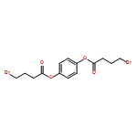 Butanoic acid, 4-bromo-, 1,1'-(1,4-phenylene) ester 