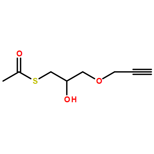 Ethanethioic acid, S-[2-hydroxy-3-(2-propyn-1-yloxy)propyl] ester 