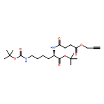 L-Lysine, N6-[(1,1-dimethylethoxy)carbonyl]-N2-[1,4-dioxo-4-(2-propyn-1-yloxy)butyl]-, 1,1-dimethylethyl ester 