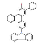 9H-Carbazole, 9-(4'-bromo-5'-phenyl[1,1':2',1''-terphenyl]-4-yl)- 