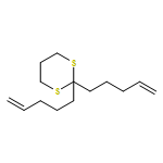 1,3-Dithiane, 2,2-di-4-penten-1-yl- 