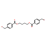 Benzoic acid, 4-(bromomethyl)-, 1,1'-(1,4-butanediyl) ester 