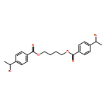 Benzoic acid, 4-(1-bromoethyl)-, 1,1'-(1,4-butanediyl) ester 