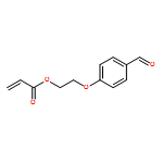 2-Propenoic acid, 2-(4-formylphenoxy)ethyl ester 