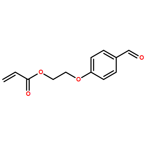 2-Propenoic acid, 2-(4-formylphenoxy)ethyl ester 