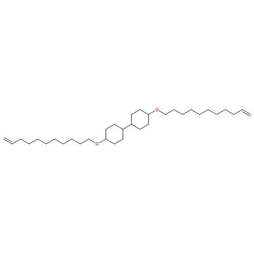 1,1'-Bicyclohexyl, 4,4'-bis(10-undecen-1-yloxy)- 