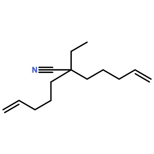 6-Heptenenitrile, 2-ethyl-2-(4-penten-1-yl)- 