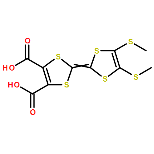 1,3-Dithiole-4,5-dicarboxylic acid, 2-[4,5-bis(methylthio)-1,3-dithiol-2-ylidene]- 