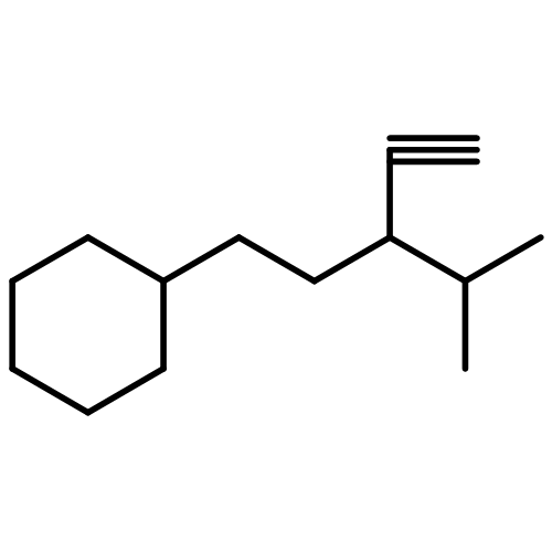 Cyclohexane, (3-ethynyl-4-methylpentyl)- 