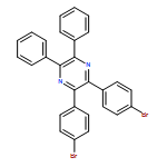 Pyrazine, 2,3-bis(4-bromophenyl)-5,6-diphenyl- 