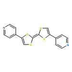 Pyridine, 4-[(2E)-2-[4-(4-pyridinyl)-1,3-dithiol-2-ylidene]-1,3-dithiol-4-yl]- 