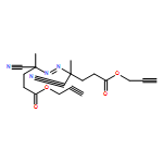 Pentanoic acid, 4,4'-(1,2-diazenediyl)bis[4-cyano-, 1,1'-di-2-propyn-1-yl ester 