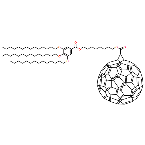 3'H-Cyclopropa[1,9][5,6]fullerene-C60-Ih-3'-carboxylic acid, 8-[[3,4,5-tris(tetradecyloxy)benzoyl]oxy]octyl ester 