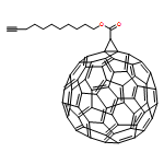 3'H-Cyclopropa[1,9][5,6]fullerene-C60-Ih-3'-carboxylic acid, 10-undecyn-1-yl ester 