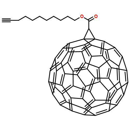 3'H-Cyclopropa[1,9][5,6]fullerene-C60-Ih-3'-carboxylic acid, 10-undecyn-1-yl ester 