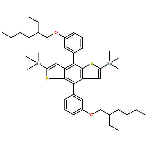 Stannane, 1,1'-[4,8-bis[3-[(2-ethylhexyl)oxy]phenyl]benzo[1,2-b:4,5-b']dithiophene-2,6-diyl]bis[1,1,1-trimethyl- 