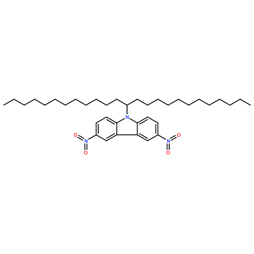 9H-Carbazole, 9-(1-dodecyltridecyl)-3,6-dinitro- 