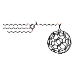 3'H-Cyclopropa[1,9][5,6]fullerene-C60-Ih-3'-carboxylic acid, 8-[[3,4,5-tris(dodecyloxy)benzoyl]oxy]octyl ester 