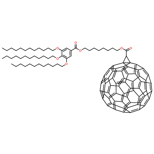 3'H-Cyclopropa[1,9][5,6]fullerene-C60-Ih-3'-carboxylic acid, 8-[[3,4,5-tris(dodecyloxy)benzoyl]oxy]octyl ester 