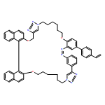 7,11:15,12:40,37-Trimetheno-36H-benzo[n]dinaphtho[2,1-h1:1',2'-j1][1,13,33,4,5,6,16,17,24,25,26]trioxaoctaazacycloheptatriacontine, 3-(4-ethenylphenyl)-16,17,18,19,20,21,41,42,43,44,45,46-dodecahydro-, (28bS)- 