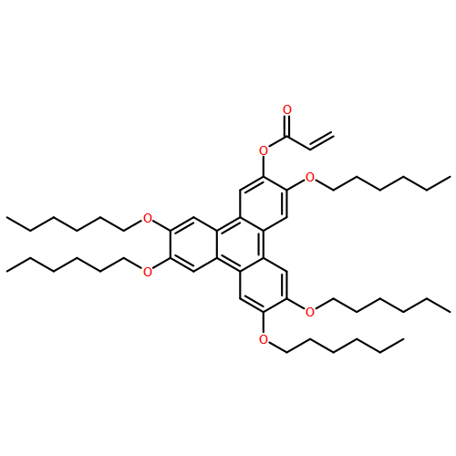 2-Propenoic acid, 3,6,7,10,11-pentakis(hexyloxy)-2-triphenylenyl ester 