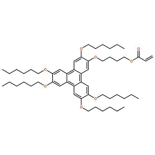 2-Propenoic acid, 4-[[3,6,7,10,11-pentakis(hexyloxy)-2-triphenylenyl]oxy]butyl ester 