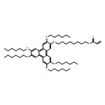 2-Propenoic acid, 8-[[3,6,7,10,11-pentakis(hexyloxy)-2-triphenylenyl]oxy]octyl ester 