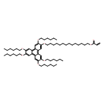 2-Propenoic acid, 14-[[3,6,7,10,11-pentakis(hexyloxy)-2-triphenylenyl]oxy]tetradecyl ester 