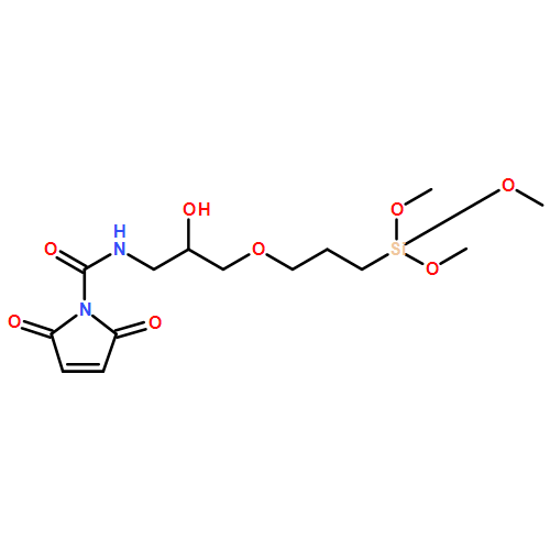 1H-Pyrrole-1-carboxamide, 2,5-dihydro-N-[2-hydroxy-3-[3-(trimethoxysilyl)propoxy]propyl]-2,5-dioxo- 