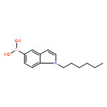 Boronic acid, B-(1-hexyl-1H-indol-5-yl)- 