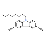 9H-Carbazole, 3,6-diethynyl-9-octyl- 