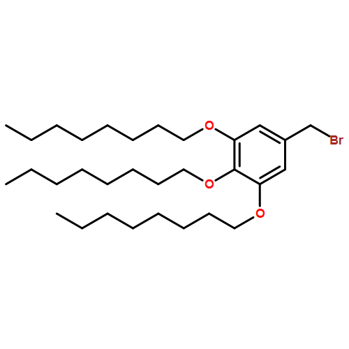 Benzene, 5-(bromomethyl)-1,2,3-tris(octyloxy)- 