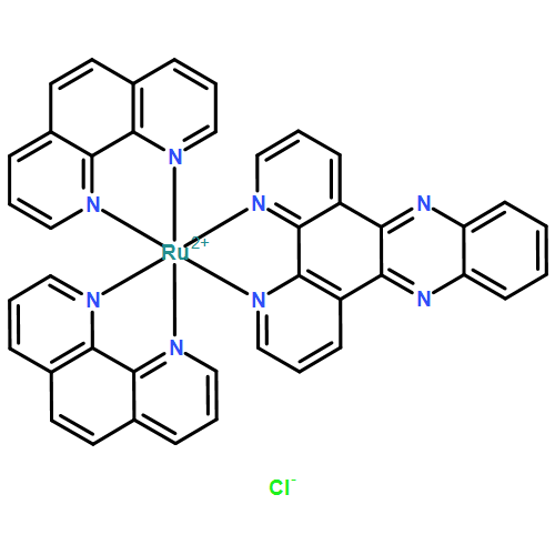 Ruthenium(2 ), (dipyrido[3,2-a:2',3'-c]phenazine-κN4,κN5)bis(1,10-phenanthroline-κN1,κN10)-, chloride (1:2), (OC-6-22)- 