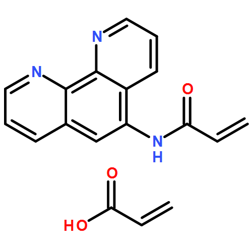 2-Propenoic acid, polymer with N-1,10-phenanthrolin-5-yl-2-propenamide 