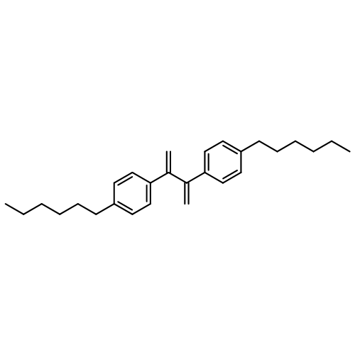 Benzene, 1,1'-[1,2-bis(methylene)-1,2-ethanediyl]bis[4-hexyl- 