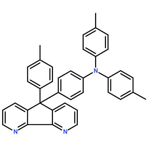 Benzenamine, N,N-bis(4-methylphenyl)-4-[5-(4-methylphenyl)-5H-cyclopenta[2,1-b:3,4-b']dipyridin-5-yl]- 