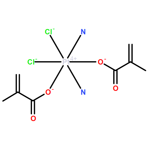 Platinum, diamminedichlorobis(2-methyl-2-propenoato-κO)-, (OC-6-33)- 