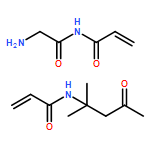 2-Propenamide, N-(2-aminoacetyl)-, polymer with N-(1,1-dimethyl-3-oxobutyl)-2-propenamide 