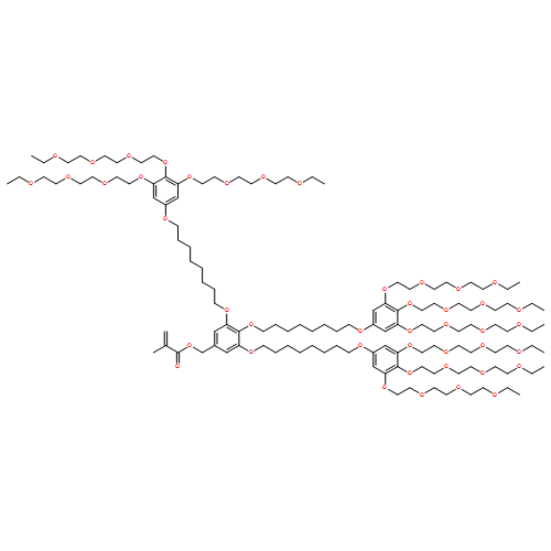 2-Propenoic acid, 2-methyl-, [3,4,5-tris[[8-[3,4,5-tris[2-[2-(2-ethoxyethoxy)ethoxy]ethoxy]phenoxy]octyl]oxy]phenyl]methyl ester 