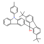 9H-Fluoren-9-ol, 2,7-bis(1,1-dimethylethyl)-9-[9-(4-methylphenyl)-9H-carbazol-3-yl]- 