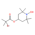 1-Piperidinyloxy, 4-(2-bromo-2-methyl-1-oxopropoxy)-2,2,6,6-tetramethyl- 