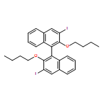 1,1'-Binaphthalene, 2,2'-dibutoxy-3,3'-diiodo-, (1S)- (9CI) 