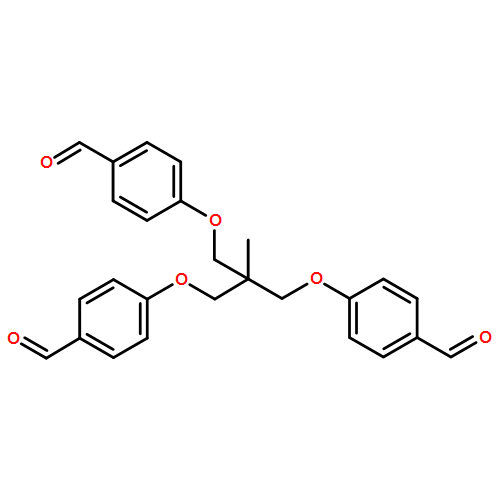 Benzaldehyde, 4,4'-[[2-[(4-formylphenoxy)methyl]-2-methyl-1,3-propanediyl]bis(oxy)]bis- 